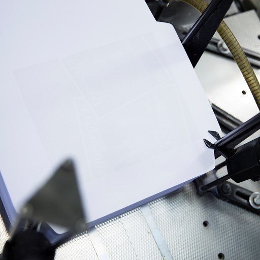 Blanco en bedrukte enveloppen