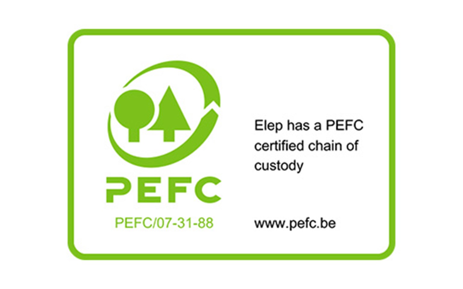 PEFC-gecertificeerd